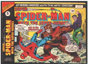 Super Spider-man & The Super-Heroes #188 1976-Grizzly-Thor-Iron Man
