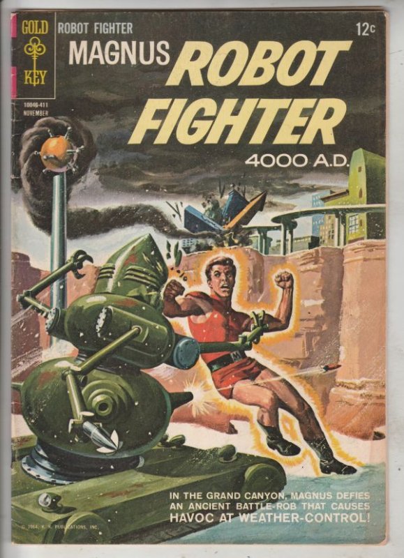 Magnus Robot Fighter #8 (Nov-64) FN/VF Mid-High-Grade Magnus Robot Fighter