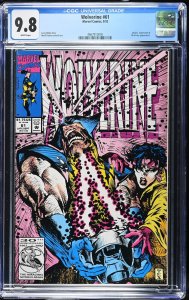Wolverine #61 (9/92) Graded CGC 9.8