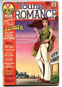 Young Romance #170 Giant 1971-1st appearance LILY MARTIN Swinger