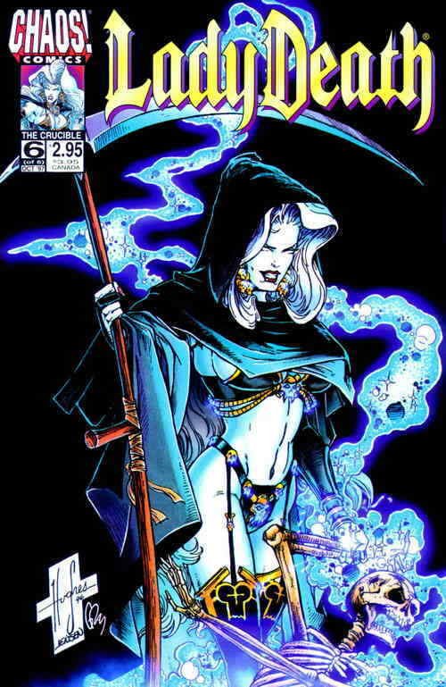 Lady Death IV: The Crucible #6 VF/NM; Chaos | save on shipping - details inside