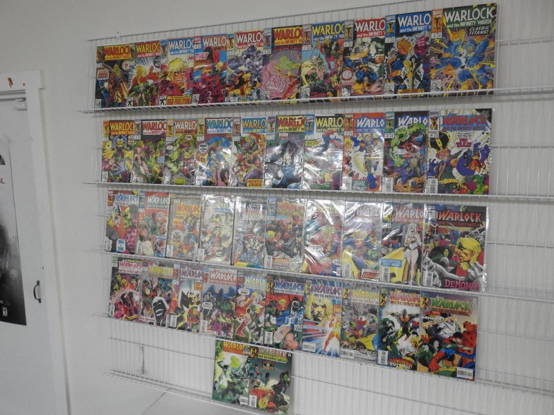 Warlock and The Infinity Watch #1-42 Complete Set! Beautiful VF-NM Avg Condition