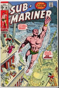 Sub-Mariner #38 (1971) Namor the Sub-Mariner