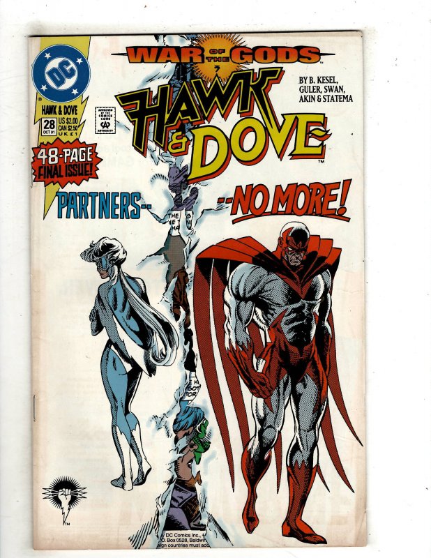 Hawk and Dove #28 (1991) YY4