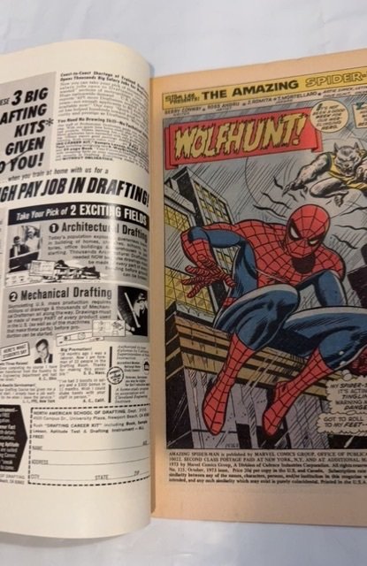 The Amazing Spider-Man #125 (1973)Manwolf strikes again