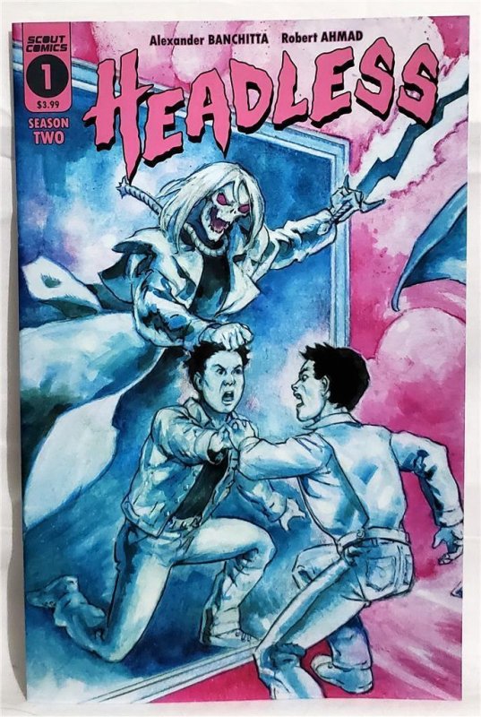 HEADLESS Season Two #1 - 3 Connecting Covers Triptych (Scout 2021) 