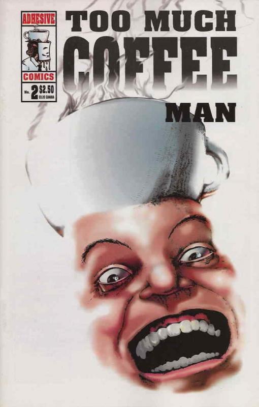 Too Much Coffee Man #2 (3rd) VF/NM; Adhesive | save on shipping - details inside 