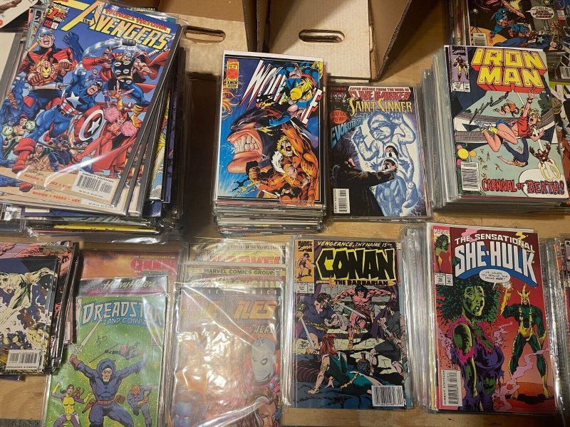 BACKSTOCK CLEANOUT! Lot Of 60 Books Mixed Title Marvel / DC / Indy Silver-Modern