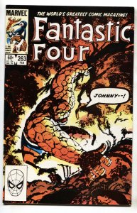 Fantastic Four #257-comic book-THING-Marvel 1983