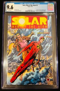 Solar, Man of the Atom #3 (1991) CGC 9.6 Key Book with 1st appearances