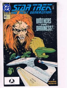 3 Star Trek DC Comic Books # 61 (2 Different) Next Generation # 1 Special J106