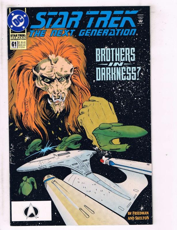 3 Star Trek DC Comic Books # 61 (2 Different) Next Generation # 1 Special J106