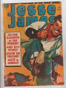 Jesse James #7 (May-52) GD/VG Affordable-Grade Jesse James