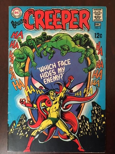 THE CREEPER #4 DITKO! GLOSSY F/VF CLASSIC DC SILVER AGE