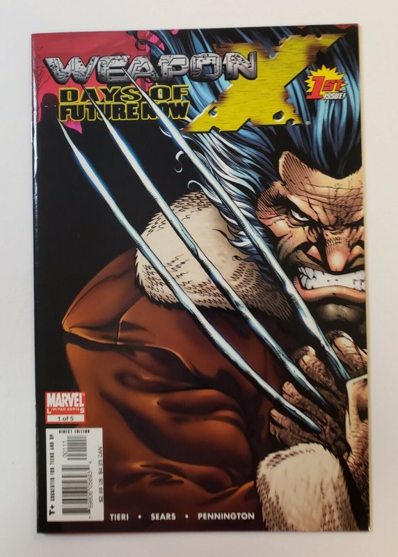 Weapon X #1-5: Days Of Future Now. Marvel Comics 2005 Wolverine VF/NM