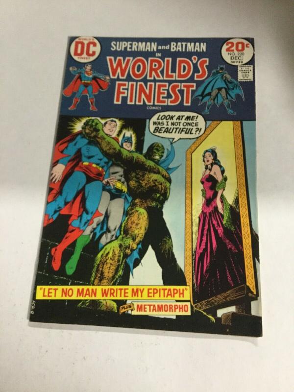 Worlds Finest 220 Fn/Vf Fine/Very Fine 7.0 DC Comics