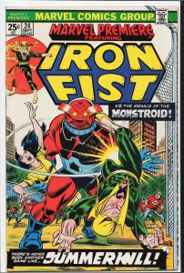 Marvel Premiere #24 (1975) Iron Fist [Key Issue]