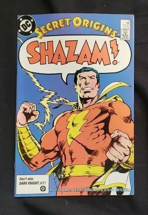 DC SECRET ORIGINS 3PC (VF/NM) DUTCH X5, ISSUES #3-5, SHAZAM, UNCIRCULATED 1986