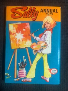 1973 SALLY Fleetway Annual HC VG+ 4.5 The Ghost Hunters