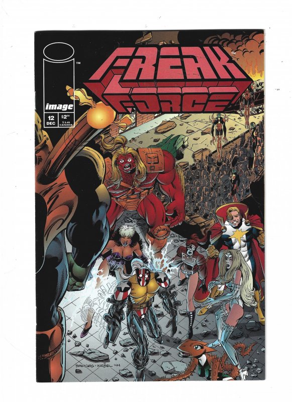 Freak Force #4 through 17 (1994) rb1