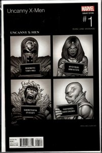 Uncanny X-Men #1 Variant Cover (2016) X-Men