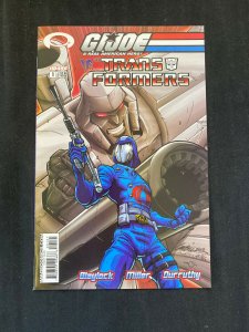 G.I JOE VS THE TRANSFOMERS VOL 1 #1B(9.2)FIRST ISSUE,SCI FI,AUTOBOTS (2003)