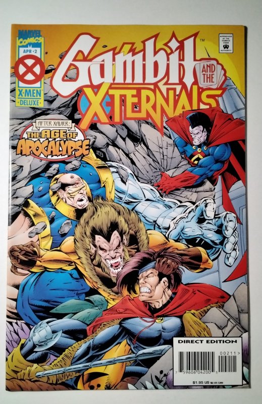 Gambit & The X-Ternals #2 (1995) Marvel Comic Book J748