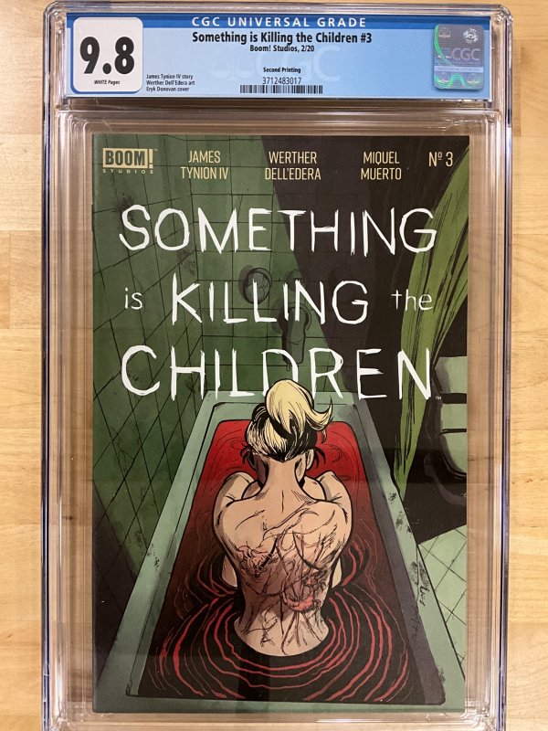 Something is Killing the Children #3 Second Print Cover (2019) CGC 9.8