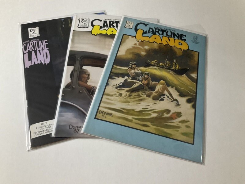 Cartune Land 2 3 4 Vf Very Fine 8.0 Magic Carpet Comics 