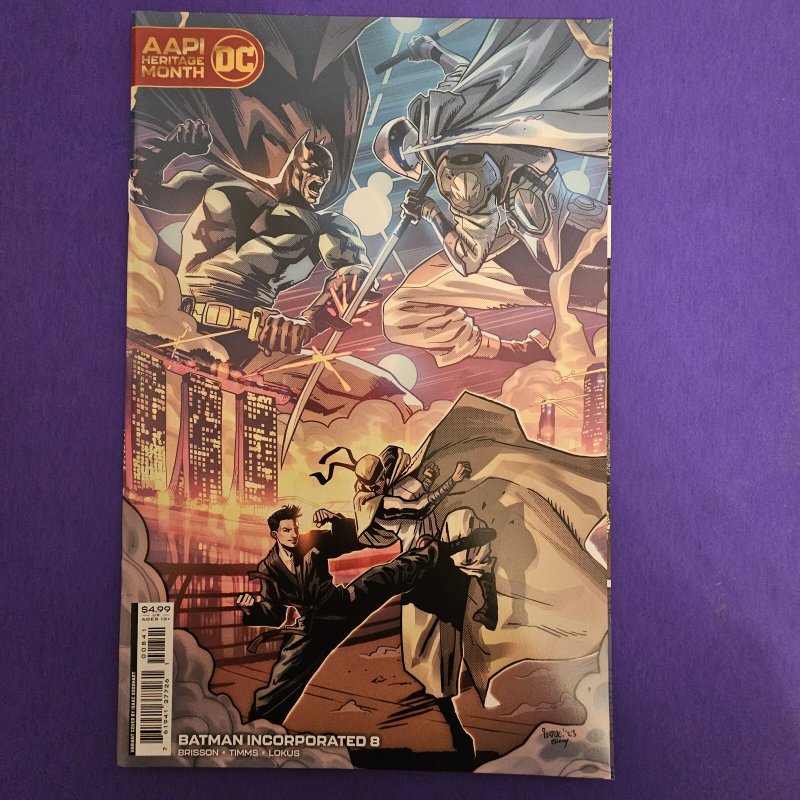 Batman Incorporated 8 2023 1st Appearance Tap Dance & Beefeater John Timms Cover