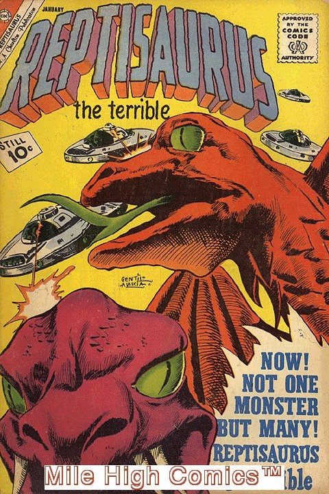 REPTISAURUS (1961 Series) #3 Very Fine Comics Book