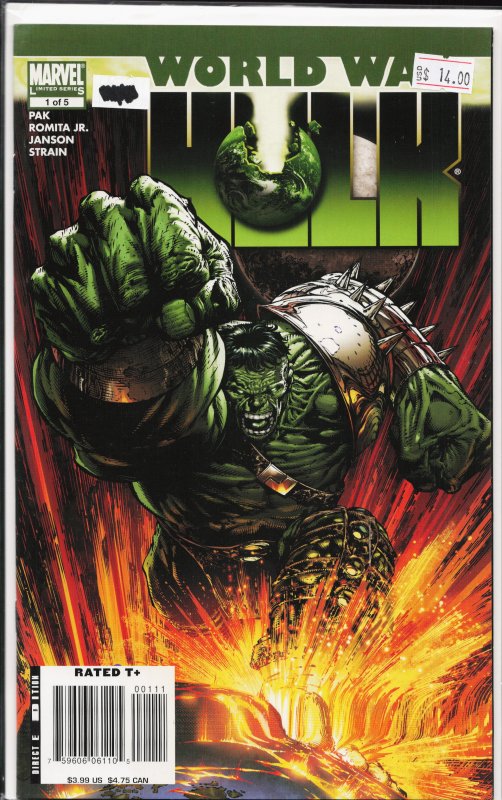 World War Hulk #1 (2007) Hulk [Key Issue]