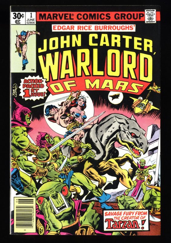 John Carter Warlord of Mars #1 NM 9.4