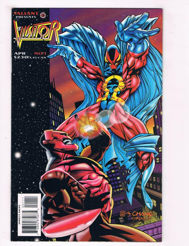 The Vistor #1 NM Valiant Comics Modern Age Comic Book Vanhook Ross April DE28 