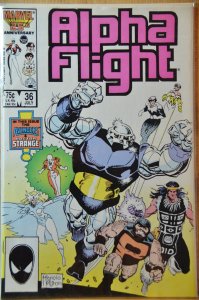 Alpha Flight #36 (1986) VF+