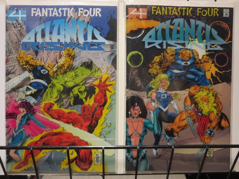 FANTASTIC FOUR ATLANTIS RISING 1-2 GET WET!!