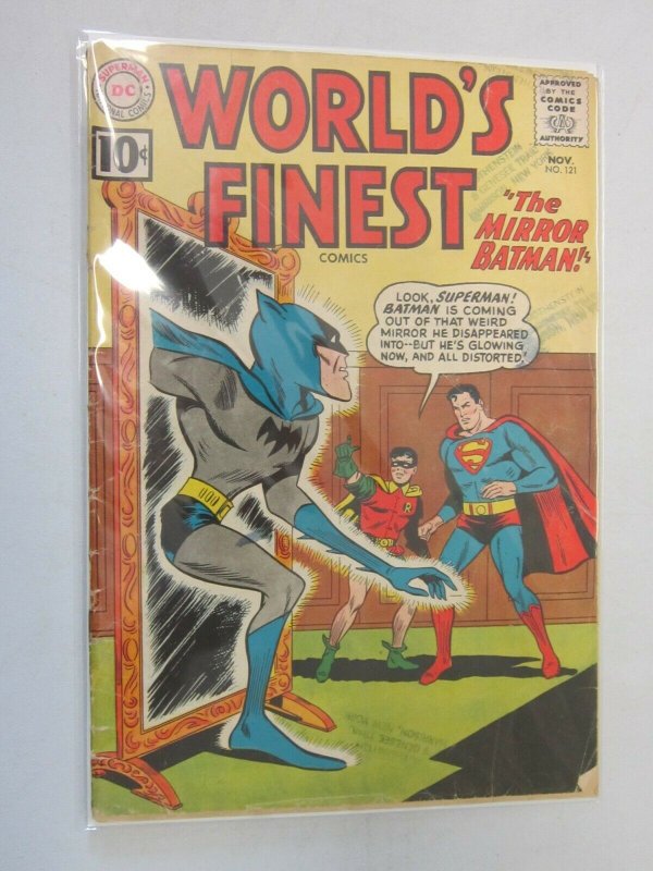 World's Finest Comics The Mirror Batman #121 1.5 Detached Cover (1961)