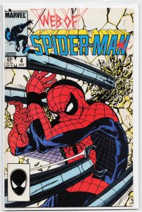 Web of Spider-Man #4 (1985) Spider-Man