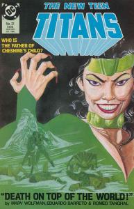 New Teen Titans, The (2nd Series) #21 GD ; DC | low grade comic George Perez Che