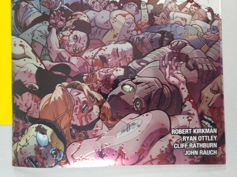 Invincible #100 Ryan Ottley Chromium Variant The Death of Everyone Amazon Prime