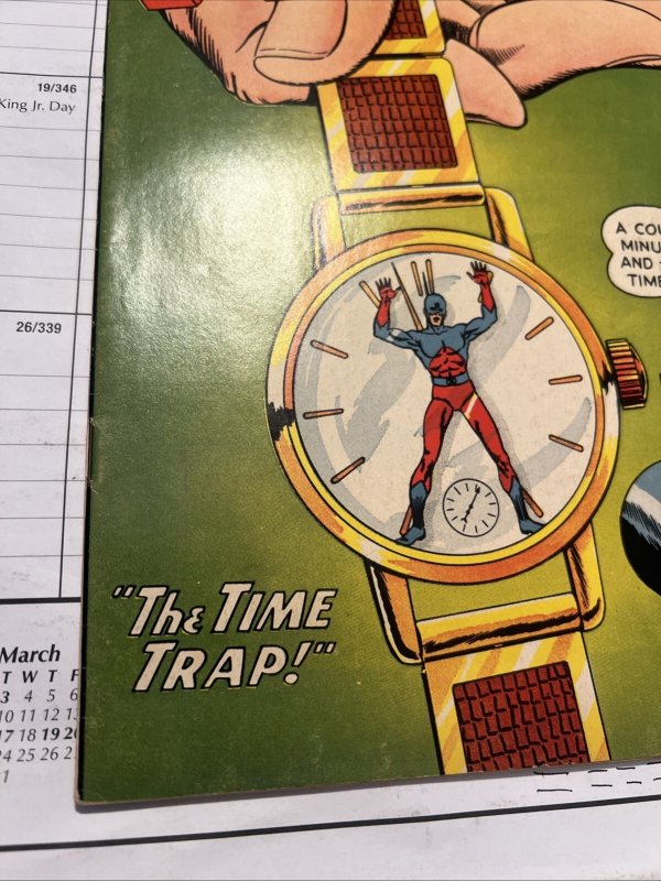 Atom #3 DC Comics 1962 Origin & 1st app Chronos & 1st Time Pool story