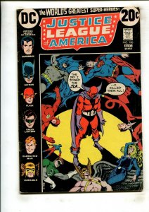 JUSTICE LEAGUE OF AMERICA #106 (4.0) WOLF IN THE FOLD!! 1973