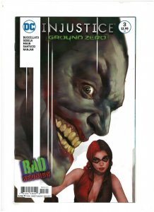 Injustice: Ground Zero #3 VF/NM 9.0 DC Comics 2017 Harley Quinn & Joker 