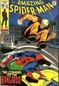 Amazing Spider-Man (1963 series)  #81, VF- (Stock photo)