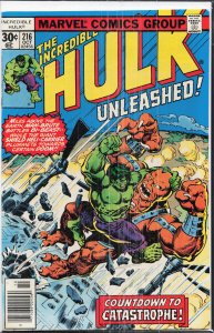The Incredible Hulk #216 (1977) Hulk