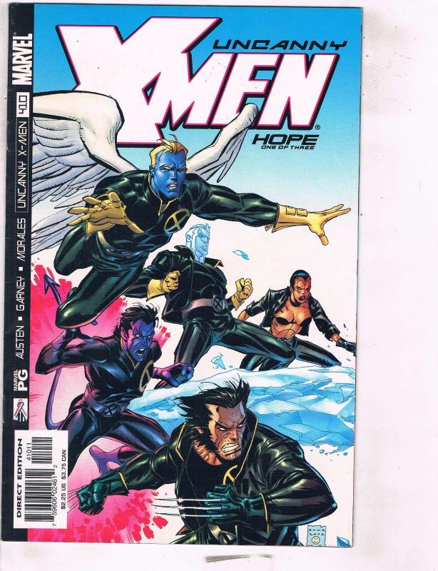 6 Uncanny X-Men Marvel Comic Books # 408 409 410 411 412 413 Wolverine RC10