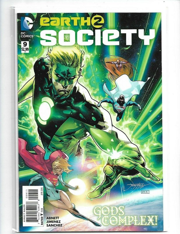 Earth 2 Society #9 NM 2016    nw113