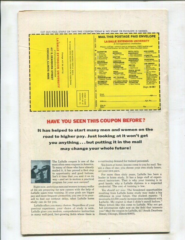 FANTASTIC FOUR #141 (7.5) END OF THE FANTASTIC FOUR!! 1973