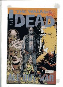 WALKING DEAD #119 (9.0) ALL OUT WAR PART 5!! 2013