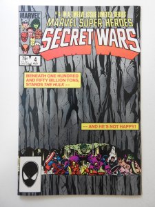 Marvel Super Heroes Secret Wars #4 (1984) FN/VF Condition!
